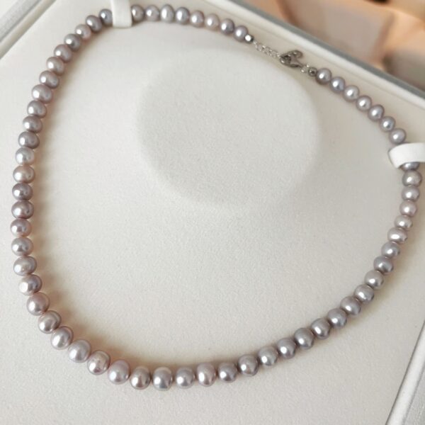 Necklace 11 (6-7mm near round) - Image 3