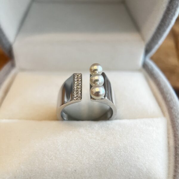 Ring 5 (2-3mm Akoya) - Image 3