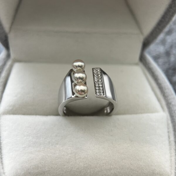 Ring 5 (2-3mm Akoya) - Image 3