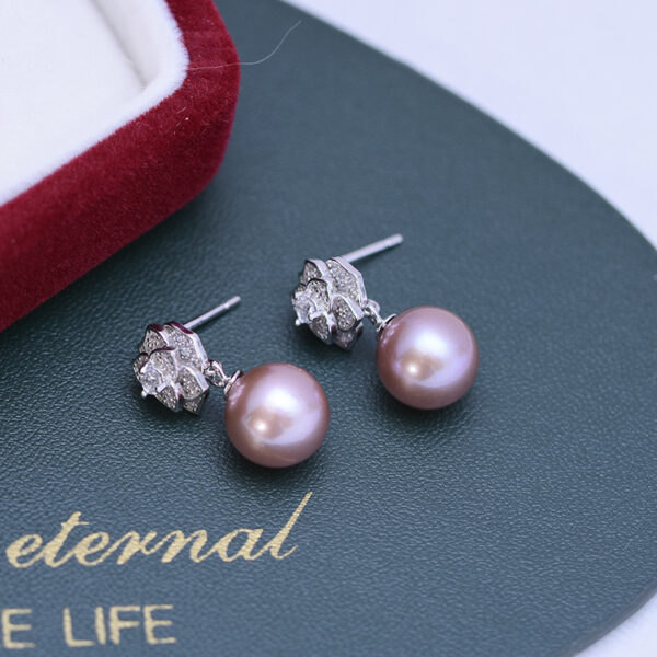 Earrings 17（8-9mm） - Image 3