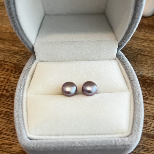 Earrings 17 （8-9mm) - Image 3